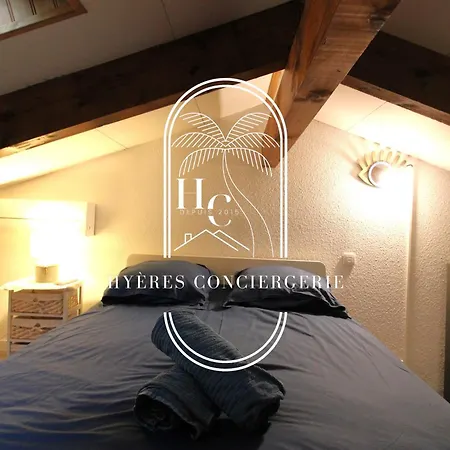 Lejlighed Triplex 400m Du Port D'hyeres Clim Wifi Pk By Hc *