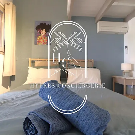 Triplex 400m Du Port D'hyeres Clim Wifi Pk By Hc Lejlighed Hyères